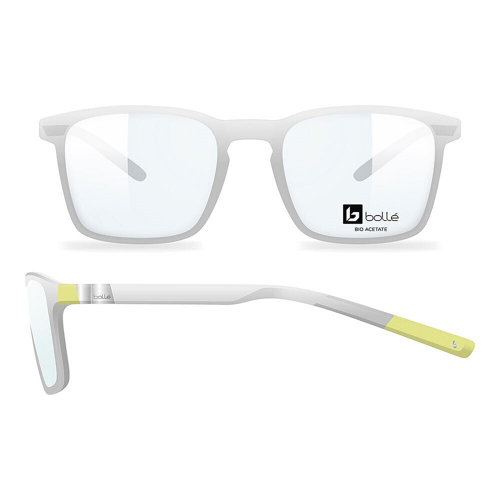 NWT Bolle BV039003 Iq Crystal 53mm Eyeglasses